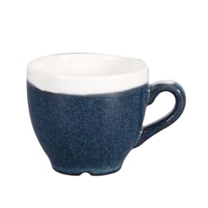 893-MOBLCEB91 3 1/2 oz Monochrome Espresso Cup - Ceramic, Sapphire Blue