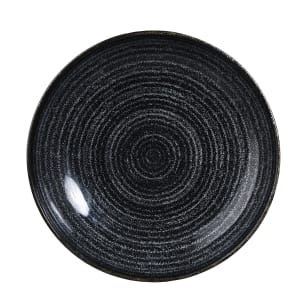 893-SPCBEVB71 15 oz Round Studio Prints® Coupe Bowl - Ceramic, Charcoal Black