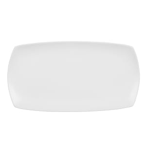893-ZCAPNRPL1 Rectangular Art de Cuisine® Plate - 14" x 7 1/2", Porcelain, White