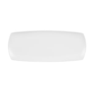 893-ZCAPNRPM1 Rectangular Art de Cuisine® Plate - 14" x 5 3/4", Porcelain, White