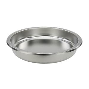 080-602FP 6 qt Round Food Pan for 103A, 103B, 308A & 602 Chafers, Stainless