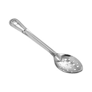 080-BSPN11 11" Perforated Basting Spoon, Stainless