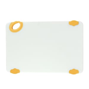 080-CBN1218YL Plastic Cutting Board - 12" x 18", Yellow