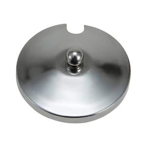 080-CJ2C Condiment Jar Cover - Slotted, Stainless Steel