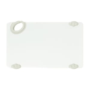 080-CBN610WT Plastic Cutting Board - 6" x 10", White