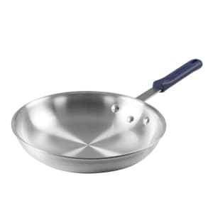 080-AFP14AH 14" Aluminum Frying Pan w/ Solid Silicone Handle