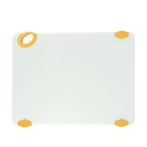 080-CBN1520YL Plastic Cutting Board - 15" x 20", Yellow