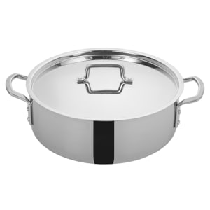 080-TGBZ14 14 qt Stainless Steel Braising Pot