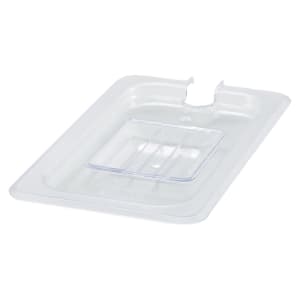 080-SP7400C 1/4 Size Food Pan Cover w/ Handle, Polycarbonate, Clear