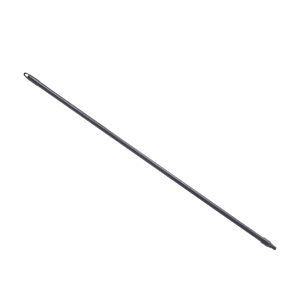 080-BRH60K 60" Threaded Broom Handle - Fiberglass, Black