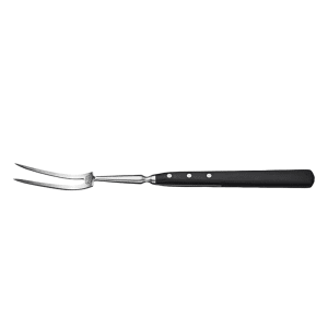 080-KFP180 18" Carving Fork, 1 Piece Full Tang, Forged Carbon Steel, POM Handle