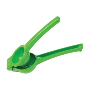 080-LS8G 8" Handheld Lime Squeezer - Aluminum, Green