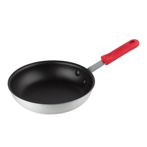 080-AFP8NSH 8" Non Stick Aluminum Frying Pan w/ Solid Silicone Handle