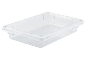 080-PFSF3 5 gal Food Storage Box - 26" x 18" x 3 1/2", Clear