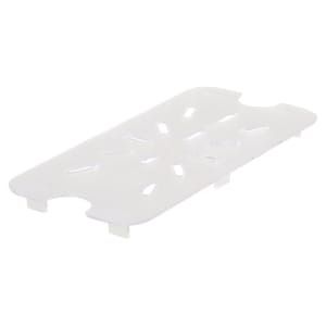 080-SP74DS 1/4 Size Poly-Ware Food Pan Drain Shelf
