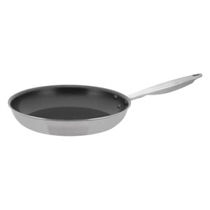 080-TGFP8NS 8" Non-Stick Steel Frying Pan w/ Solid Metal Handle