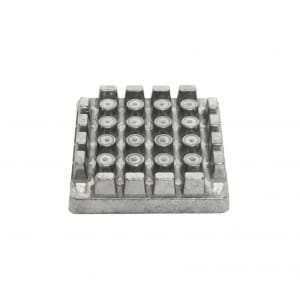 438-IRFFC003W 1/2" Square Wedge Pusher Block for French Fry Cutter