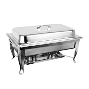 438-SLRCF005 Full Size Chafer w/ Lift Off Lid & Chafing Fuel Heat