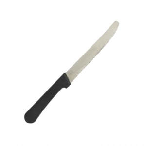 438-SLSK116 5" Steak Knife w/ Black Plastic Handle