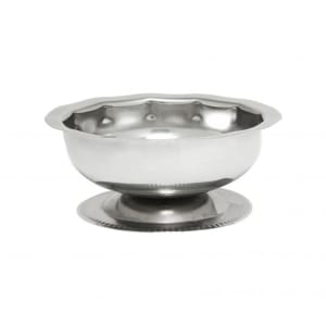 438-SLSSD003 3 1/2 oz Footed Sherbet Dish, Stainless