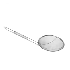 438-SLSKR65 6 1/2" Round Skimmer, Stainless Steel