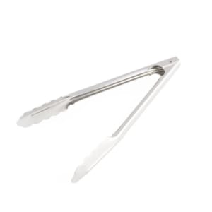 438-SLTHUT010 10"L Stainless Utility Tongs