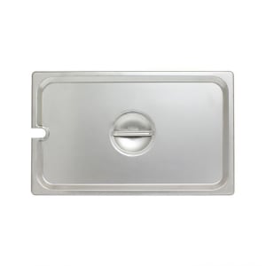 438-STPA5000CS Full Size Steam Pan Cover - Notched, Stainless