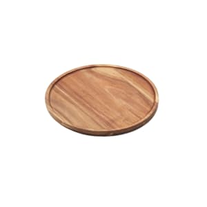166-ATP10 10" Round Serving Board - Acacia Wood