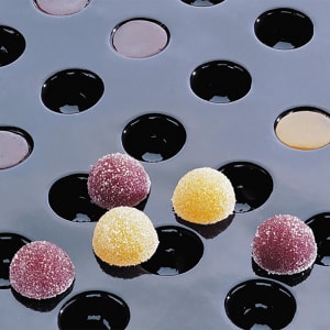 347-336002 Flexipan® Small Half Sphere Mold w/ 48 Sections - Silicone