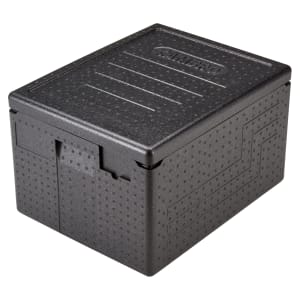 144-EPPMTSW110 GoBox® Insulated Food Carrier w/ (24) Meal Tray Capacity, Black