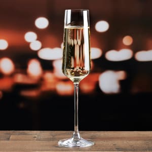 075-1LS04CP09 9 oz Hong Kong Hip Champagne Flute Glass