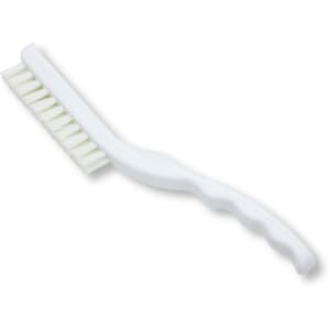 028-42022EC02 9" Detail Brush - Polyester Bristles, White