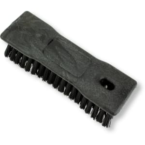 028-42024EC03 8" Comfort Grip Hand Scrub - Polyester Bristles, Black