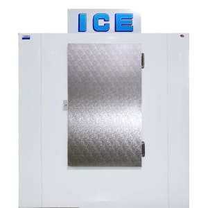 259-630CW 62" Outdoor Ice Merchandiser w/ (78) 20 lb Bag Capacity - Solid Door, 115v