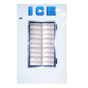 259-420ADG 48" Indoor Ice Merchandiser w/ (50) 20 lb Bag Capacity - Glass Door, 115v