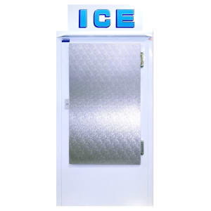 259-300AD 36" Outdoor Ice Merchandiser w/ (29) 20 lb Bag Capacity - Solid Door, 115v