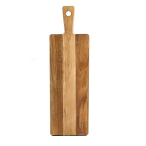 229-11292 Rectangular Serving Paddle - 20" x 6", Acacia Wood
