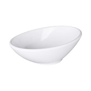 701-M85NW 16 oz Oblong Melamine Bowl, White