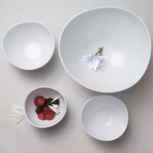 701-M10RG3NW 1 3/4 qt Round Melamine Serving Bowl, White