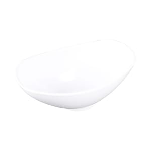 701-M138OVNW 3 1/4 qt Oval Melamine Serving Bowl, White