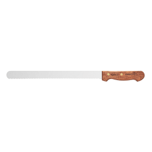 135-S46912PCP 12" Traditional™ Slicer Knife w/ Rosewood Handle, High-Carbon Steel