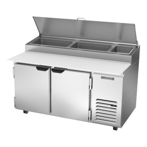 118-DP60HC 60" Pizza Prep Table w/ Refrigerated Base, 115v