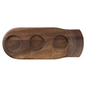893-ZCAWIGT21 Art de Cuisine® Oblong Tray - 14" x 5 1/2", Wood
