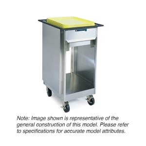121-999 Enclosed Mobile Tray Dispenser Cabinet