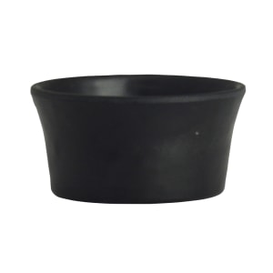 706-7181TM512 1 1/2 oz Melamine Dish, Black
