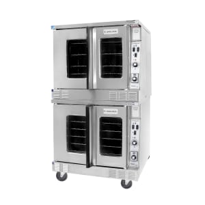 451-MCOGS20SLP Master Double Full Size Liquid Propane Gas Convection Oven - 120,000 BTU 