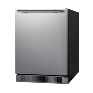162-SPR623OS 24" Undercounter Outdoor Refrigerator w/ (1) Section & (1) Door, Black Cabinet, 115v