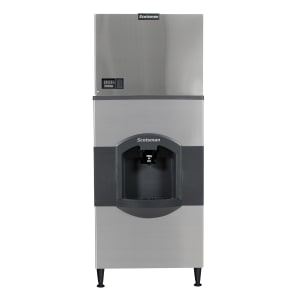 044-C0630SR32HD30B1 614 lb Prodigy ELITE® Half Cube Ice Machine w/ Ice Dispenser - 180 lb Storage...