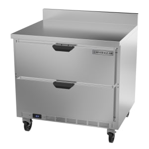 118-WTFD36AHC2FIP 36" W Worktop Freezer w/ (1) Section & (2) Drawers, 115v