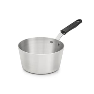 175-6821375 3 3/4 qt Wear-Ever® Aluminum Tapered Saucepan w/ Hollow Silicone Handle